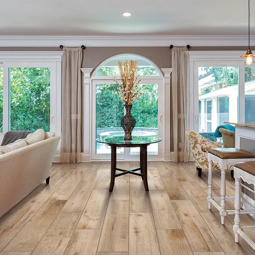 LVT flooring in a Honolulu home