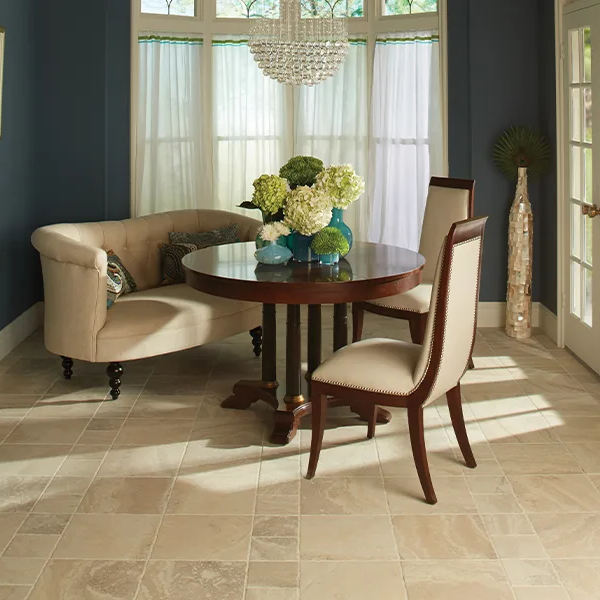 Natural Stone floors in a Makaha HI home