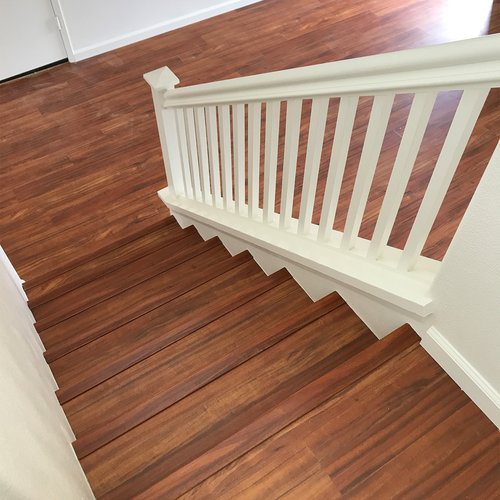 Quality flooring on stairs in Hawaii