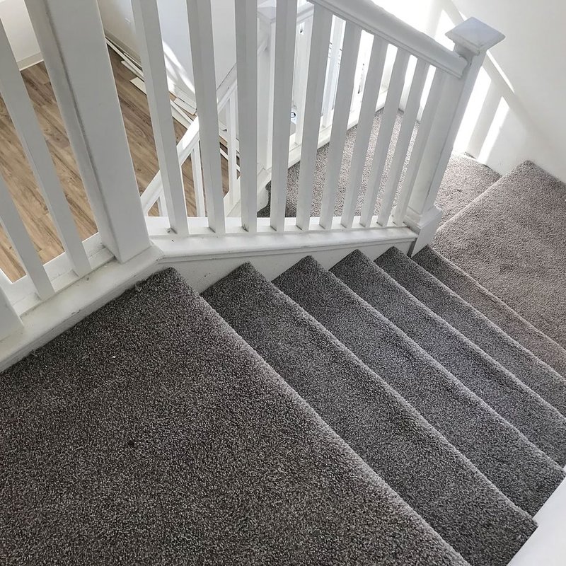 Carpet flooring and stairs in Waialua HI