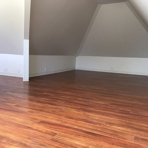 Wood floor installation in a Kapolei home